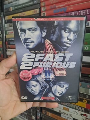 Fast and Furious 2 DVD μεταχειρισμένο, δράσης περιπέτεια αστυνομική με υπότιτλους