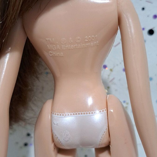 Bratz Play Sportz Racecar Driver Dana doll used with flaws