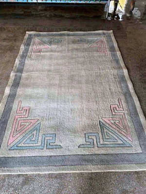 Biokarpet rug handmade like new 1.85 by 2.70