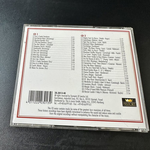 Kid Ory & Bix Beiderbecke Jazz Lips 2 CD The Cradle of Jazz