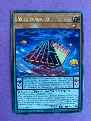 Proto Enneacraft “OrgIA” 1st Edition near mint