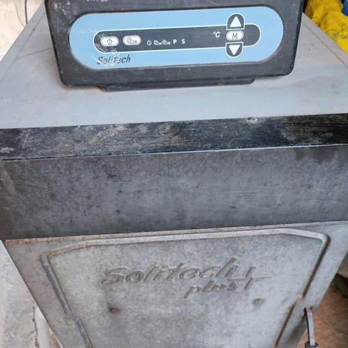 Demrad Solitechplus 6F wood boiler used, cast iron 38-53 kW