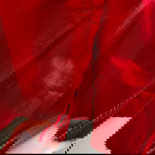 Κόκκινο φόρεμα Zara large σαν καινούργιο