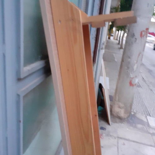 Wooden children's bench new, pine wood with laminated surface