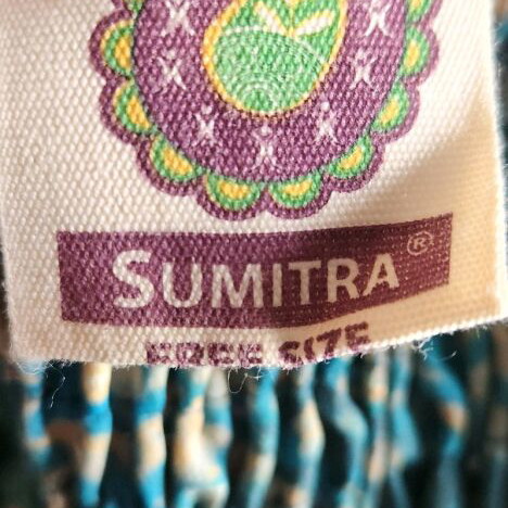 Sumitra Boho Maxi Dress like new, one size, multicolor