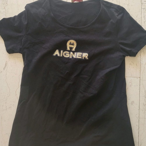 Aigner women's blouse used, black, size M