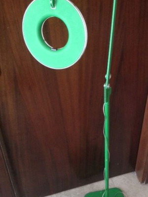 Modern floor lamp used with rotating arm and LED lighting