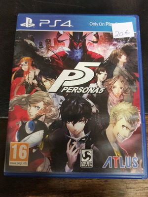 Persona 5 PS4 used adventure video game