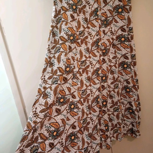 Sfera maxi floral dress used, viscose, size L