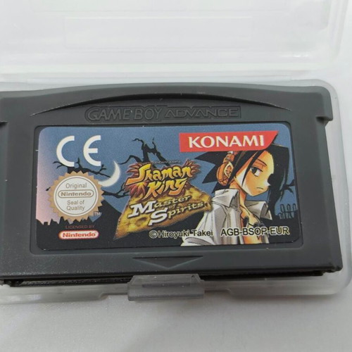 Shaman King Master of Spirits Game Boy Advance cartridge like new