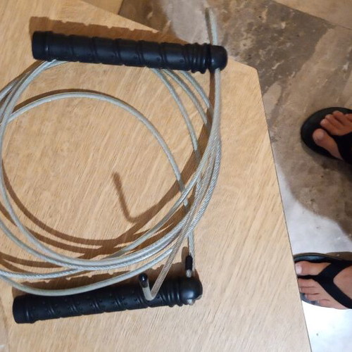 LiveUp Sports Speed Jump Rope with Metal Wire, Like New
