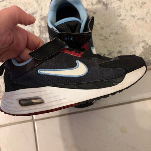 Nike Air Max αθλητικά μεταχειρισμένα, νούμερο 31,5, μαύρα