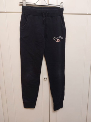Evita girls' sweatpants used, black, age 16
