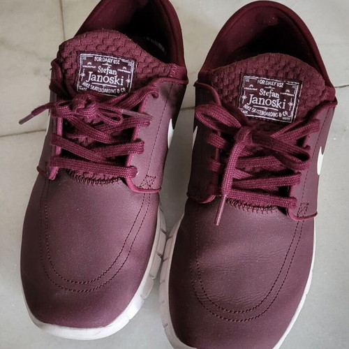 Nike SB Stefan Janoski Max 41 like new, burgundy leather