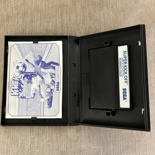 Super Kick Off Sega Master System game, complete