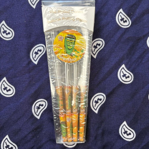 Gorilla Rolling Stars 6 glass pre-cones Yummy Mango flavor new