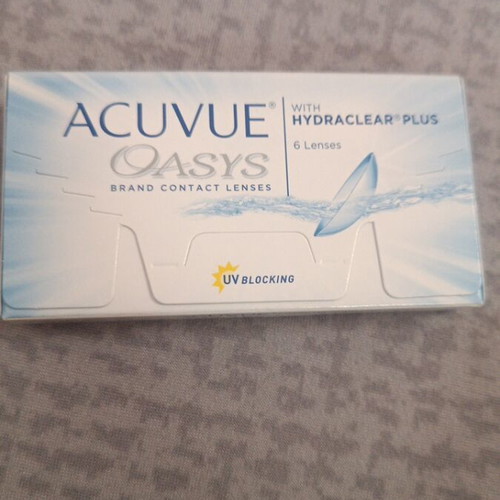 Acuvue Oasys contact lenses -4.50 BC 8.4 sealed box, new