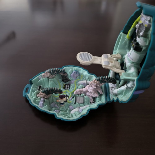 Mighty Max Liquidates the Ice Alien vintage playset 1992, Bluebird / Mattel