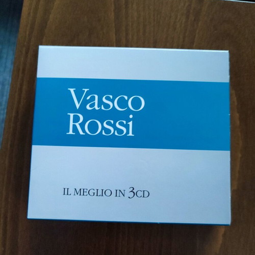 Vasco Rossi collectible CDs pack of 3, rock
