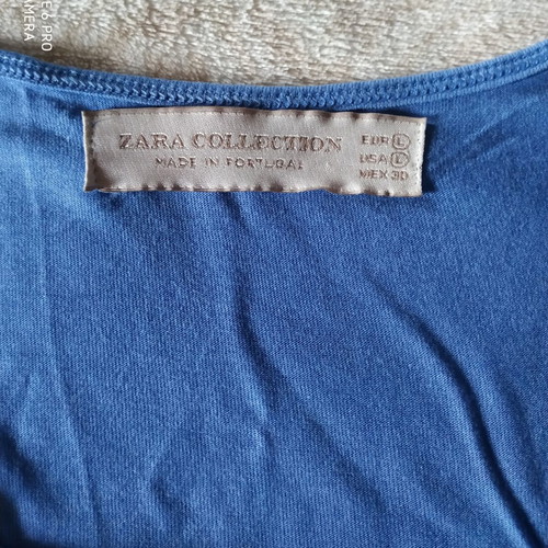 Zara blue T-shirt size L like new
