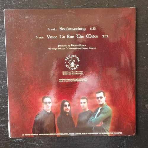 Dream Weaver Soulsearching 7" vinyl used, metal