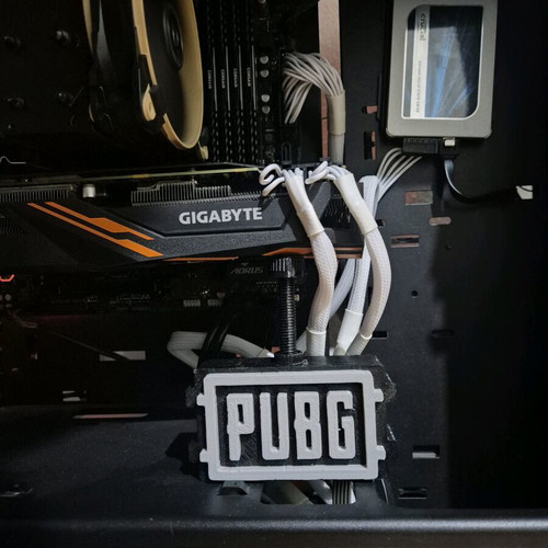 PUBG GPU support new, plastic graphics card holder