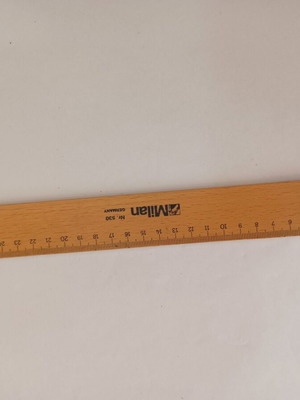 Wooden Milan Ruler 30 cm like new