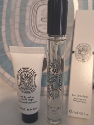 Diptyque Duo Set Eau des Sens new, Eau de Toilette 7.5ml & Body Lotion 10ml