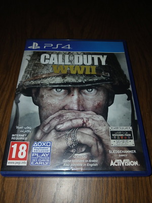 Call of Duty WWII PlayStation 4 game like new