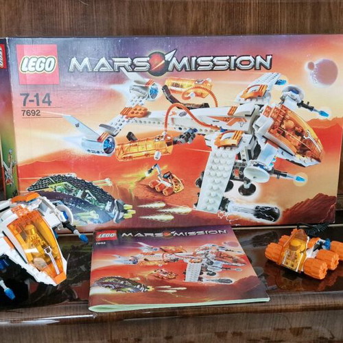 Lego Space Mars Mission 7692 MX-71 Recon Dropship like new