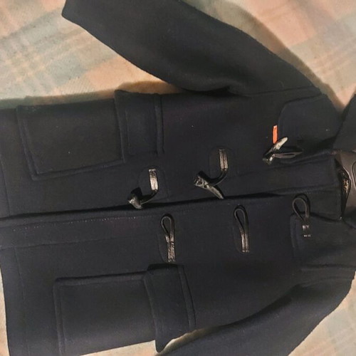 Montgomery wool coat for 5-6 years like new, dark blue