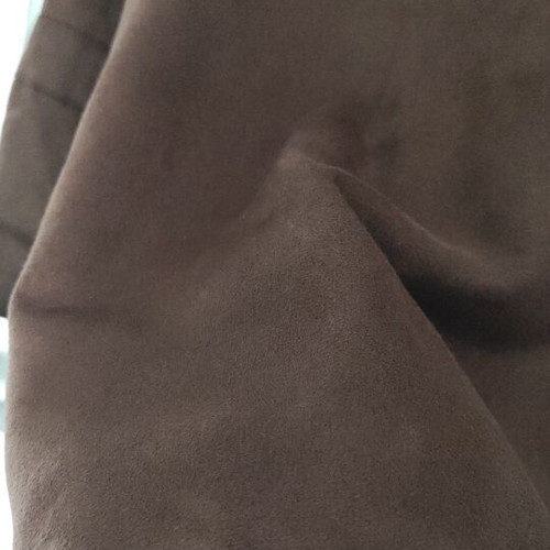 Vintage Panofori suede jacket with studs, like new, brown, XL