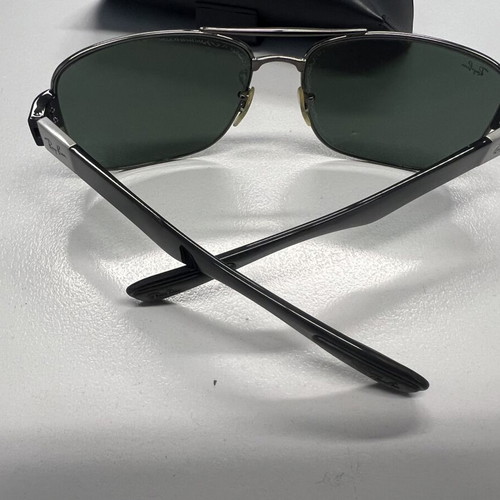 Ray-Ban RB3522 Gunmetal sunglasses used, authentic men's model