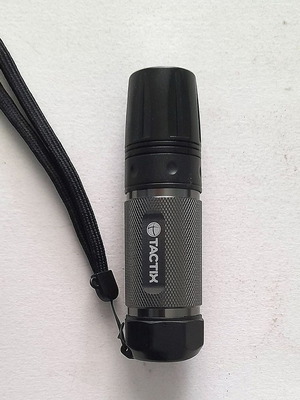 Tactix LED flashlight used