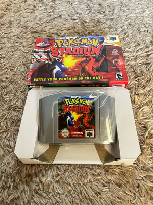 Nintendo 64 Pokemon Stadium σαν καινούργιο με custom κουτί και ζελατίνα