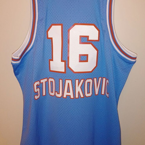 Peja Stojakovic Mitchell and Ness Swingman Sacramento Kings Jersey new, authentic, size XL