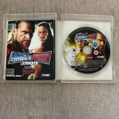 Smackdown vs Raw 2009 PlayStation 3 used, full English version