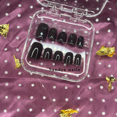 Press on nails new, set of 10, handmade