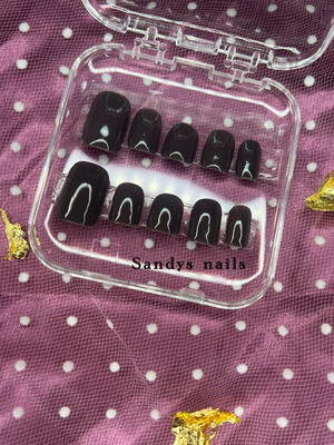 Press on nails new, set of 10, handmade