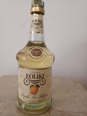 Λικέρ Eoliki Triple Sec Blanc vintage, καινούργιο