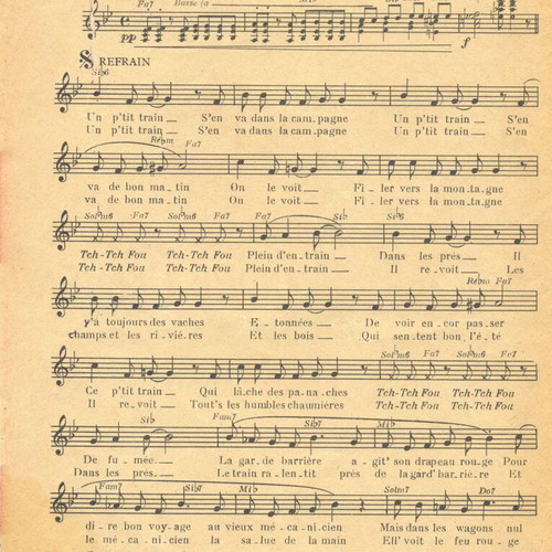 Sheet music used, set of 3 French booklets with singer photos 1920-1935