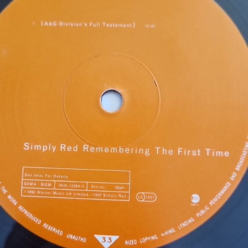 Simply Red The Remixes vinyl used