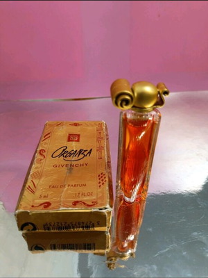 Givenchy Organza miniature perfume 5 ml new, damaged box