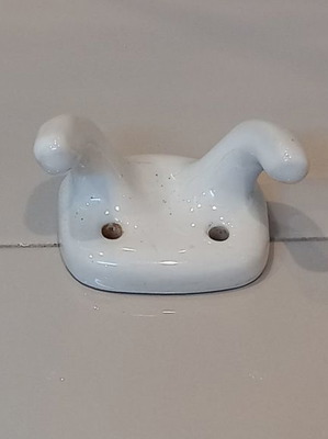 Κρεμαστράκια τοίχου μεταχειρισμένα, πακέτο 3, από πορσελάνη