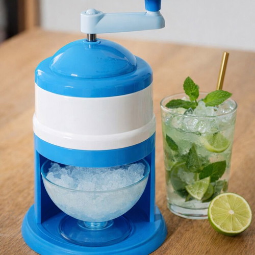 Ice Crusher hand-operated, like new, ideal for cocktails