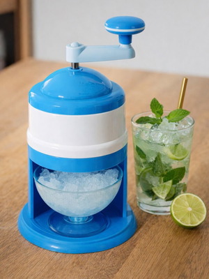 Ice Crusher hand-operated, like new, ideal for cocktails