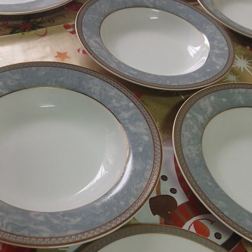 Ardent porcelain serving set for 7 people, new