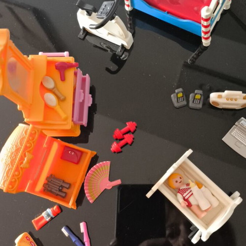 Playmobil used accessories and furniture