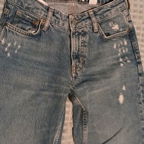 H&M 90s flare jeans like new, blue, size XS