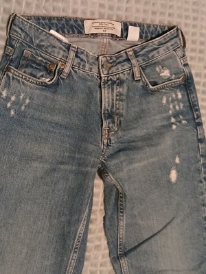 H&M 90s flare jeans like new, blue, size XS